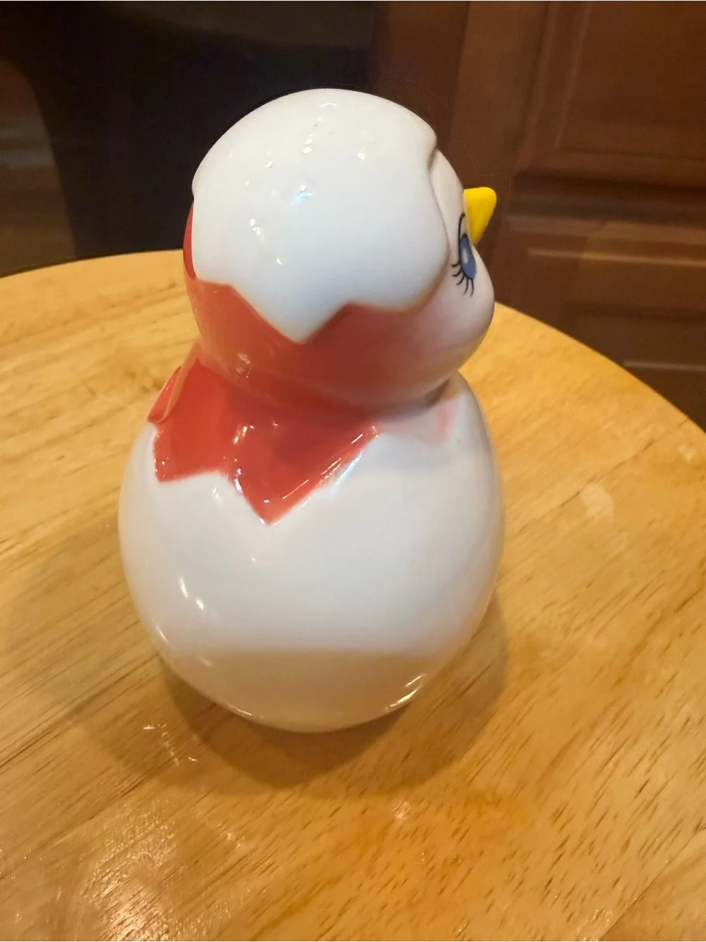 Ceramic White Target Spritz Chick Figurine Set of 3-Home Accents NEW!